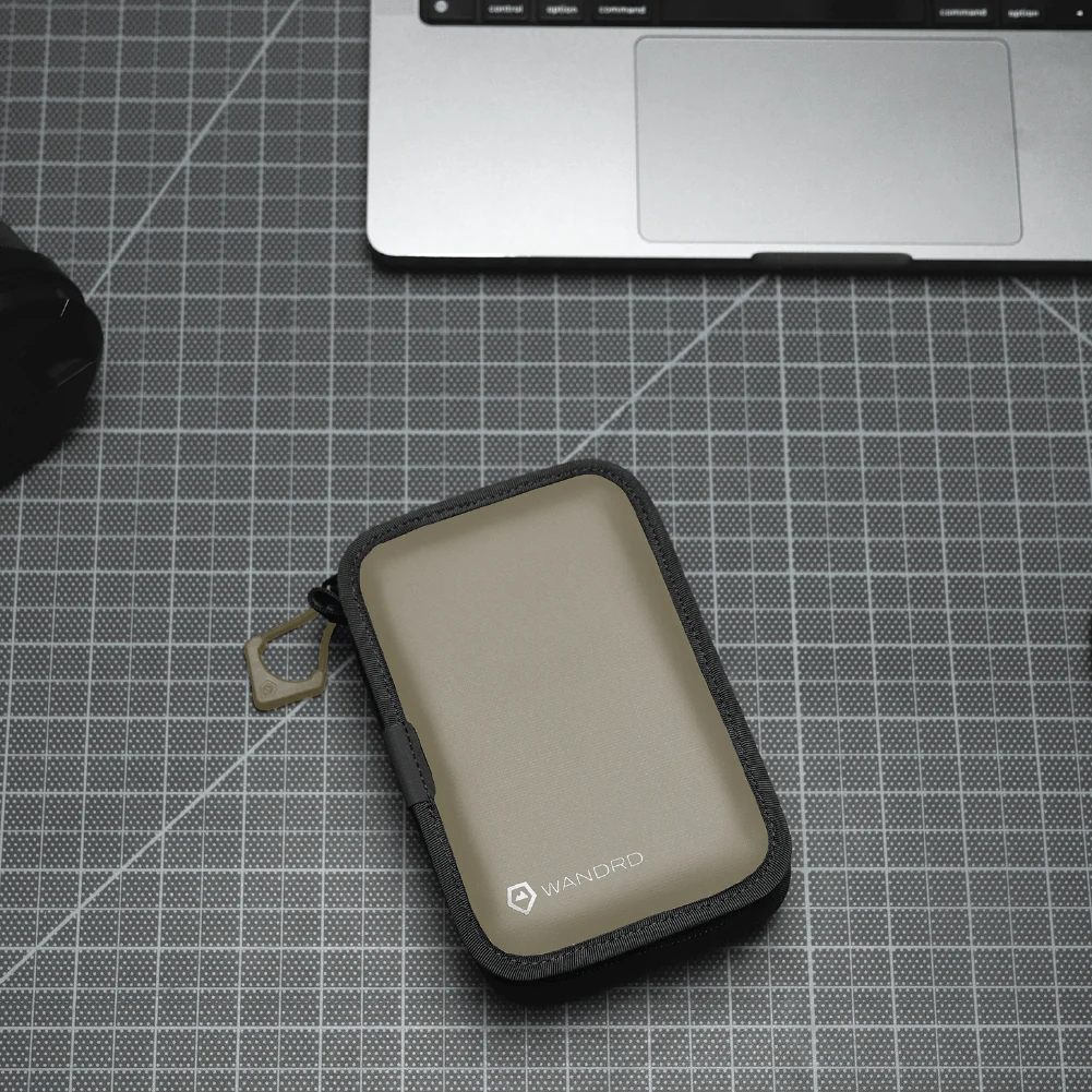 Memory Card Case in Yuma Tan - Image 7