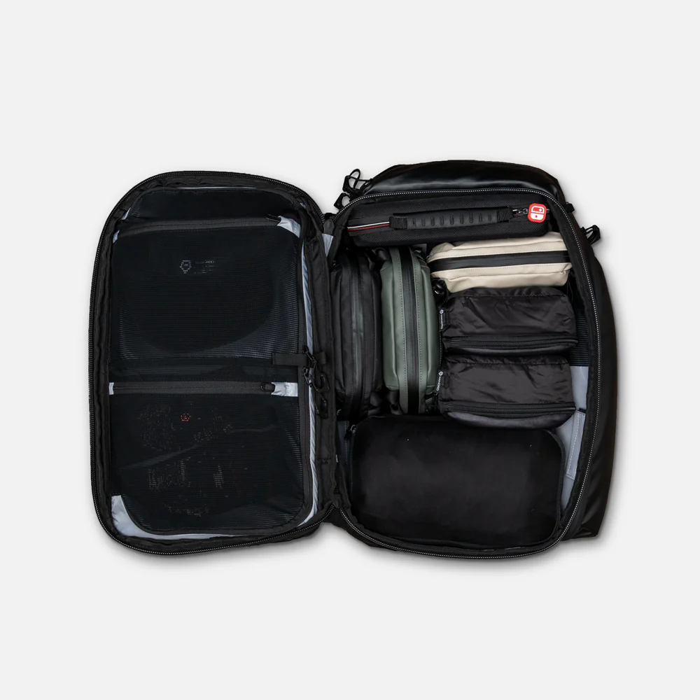 TRANSIT Travel Backpack 35L in Black - Image 8